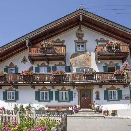 Ferienwohnung Haus Holler Wallgau Exterior foto
