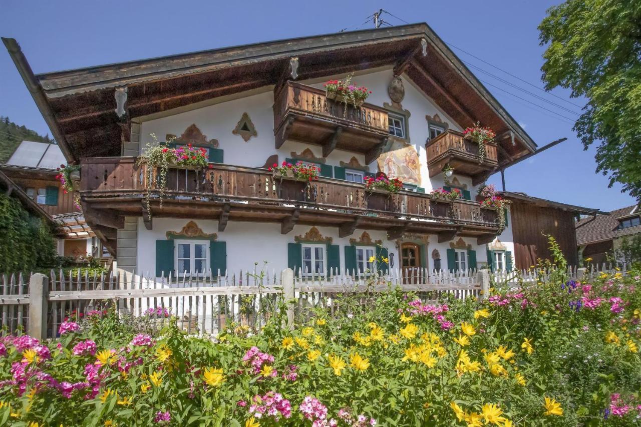 Ferienwohnung Haus Holler Wallgau Exterior foto