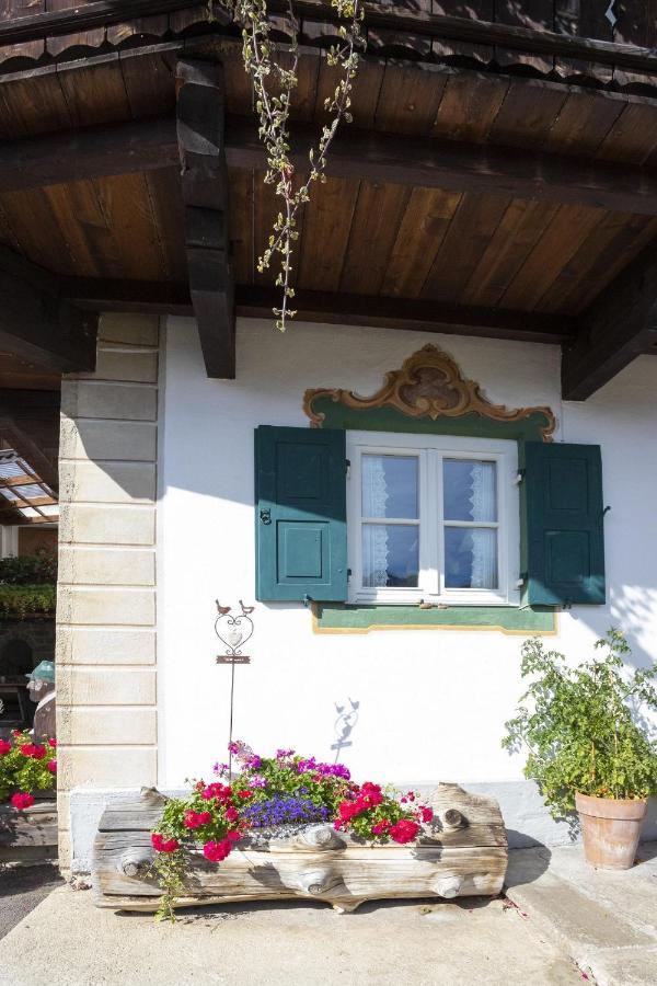 Ferienwohnung Haus Holler Wallgau Exterior foto