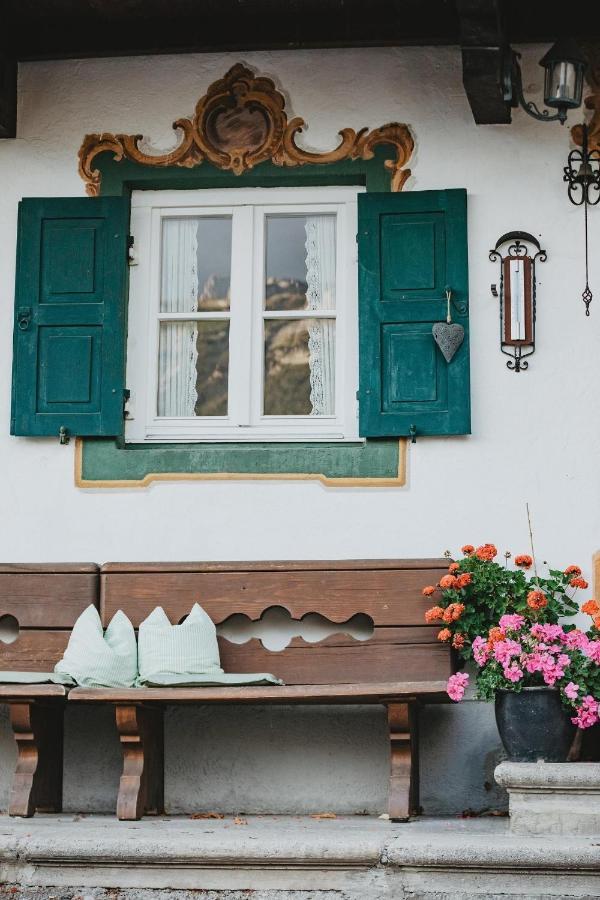 Ferienwohnung Haus Holler Wallgau Exterior foto